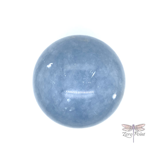Angelite Sphere 2.5" - Zero Point Crystals