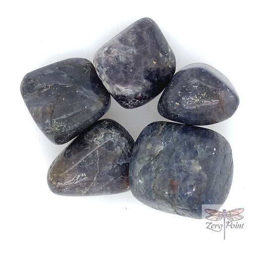 Iolite Tumbled - Zero Point Crystals