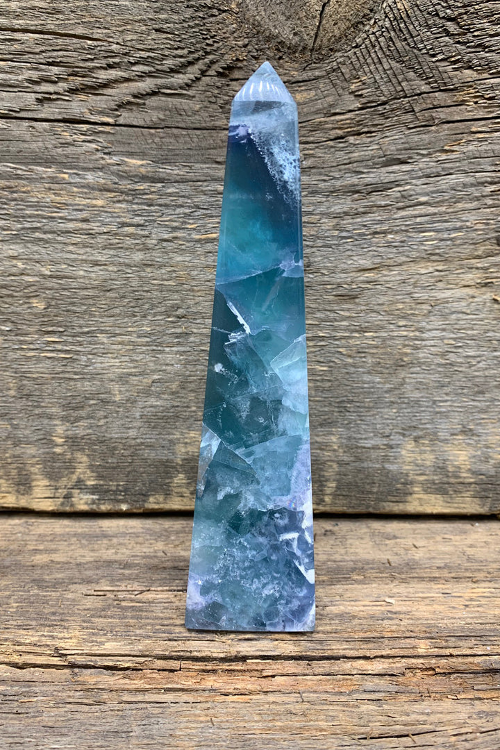 Fluorite Obelisk - Zero Point Crystals