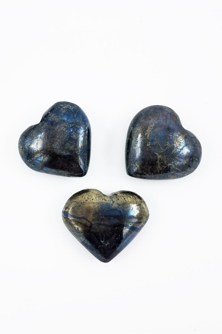 Covellite Heart - Zero Point Crystals