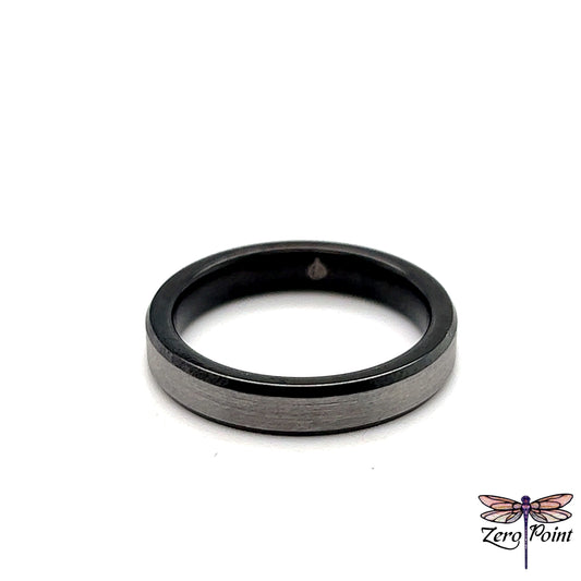 Tungsten Carbide Ring 3884 - Zero Point Crystals