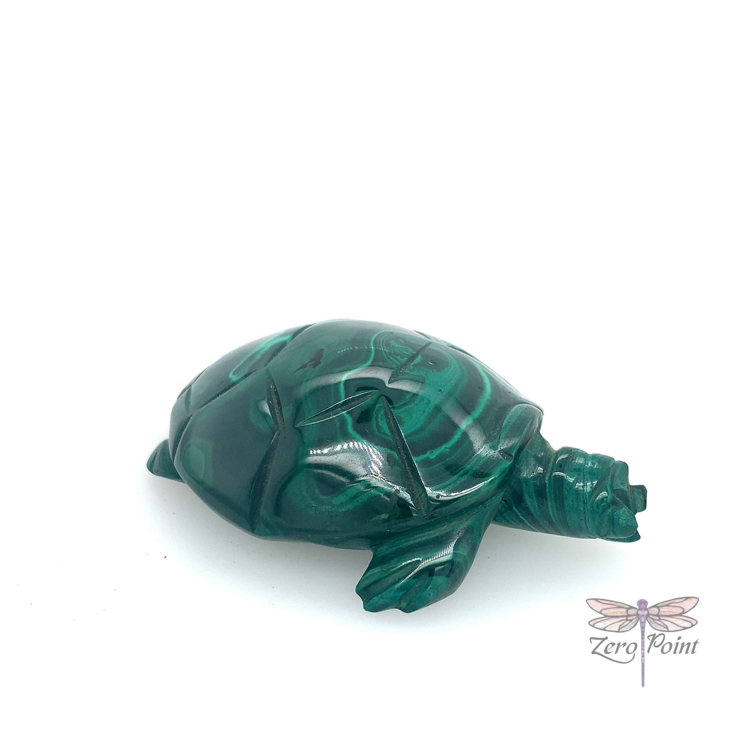 Malachite Turtle - Zero Point Crystals