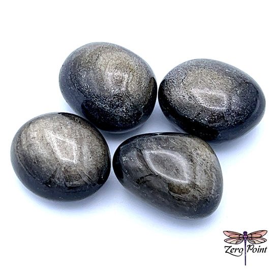 Gold Sheen Obsidian Pebbles - Zero Point Crystals