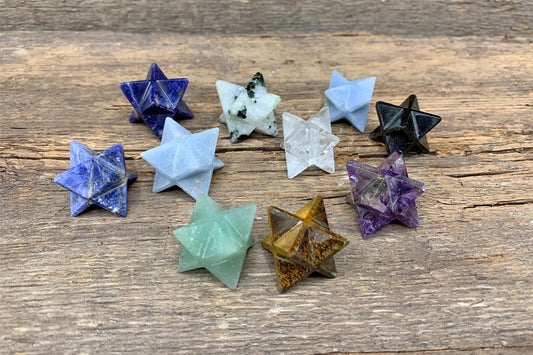 Merkaba (Assorted Natural Stone) - Zero Point Crystals