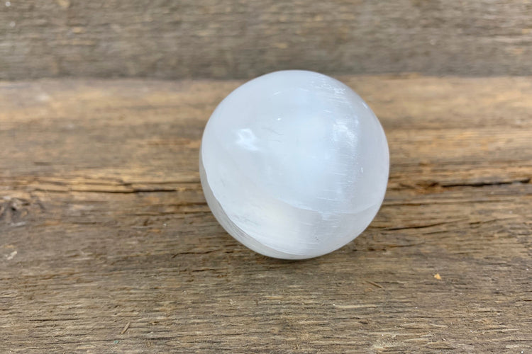 Selenite Sphere - Zero Point Crystals