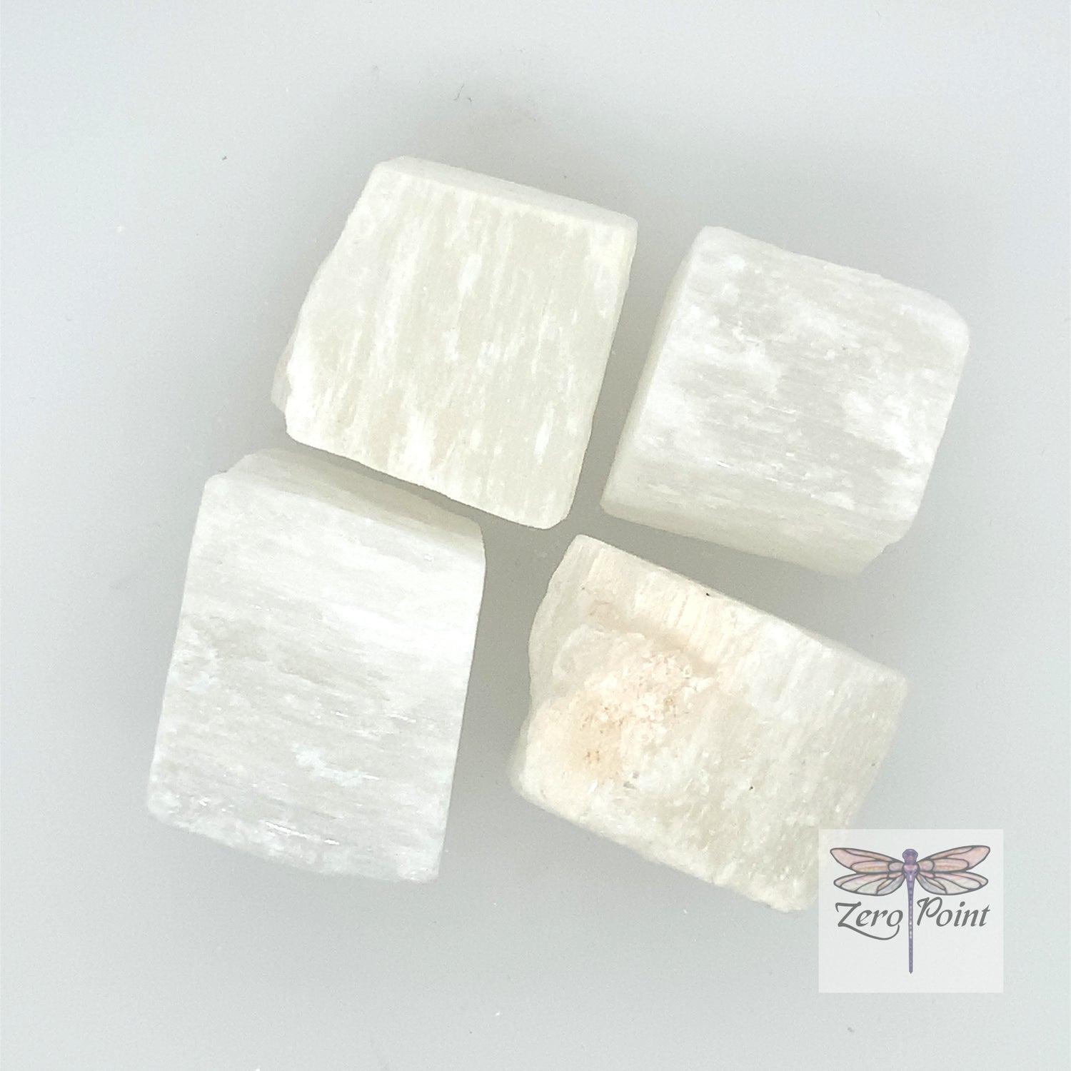 Selenite Cube 3/4" - Zero Point Crystals