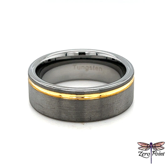 Tungsten Carbide Ring 18498 - Zero Point Crystals