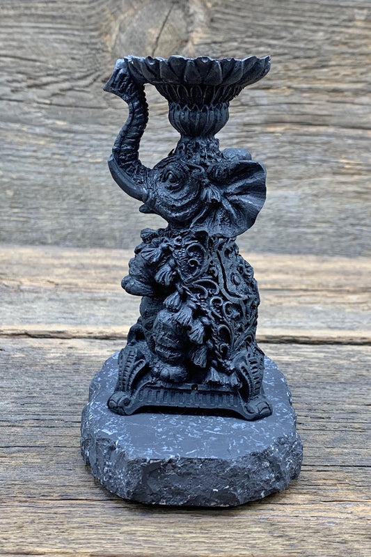 Shungite Ganesh Elephant - Zero Point Crystals