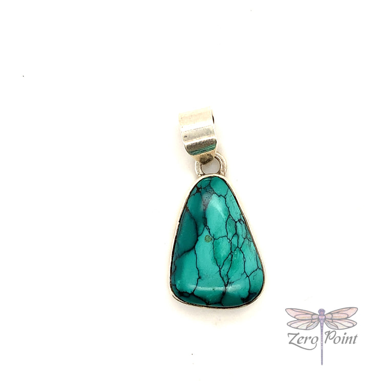 Turquoise Pendant 2973 - Zero Point Crystals