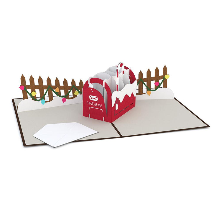 Christmas Mailbox Pop-Up Card - Zero Point Crystals