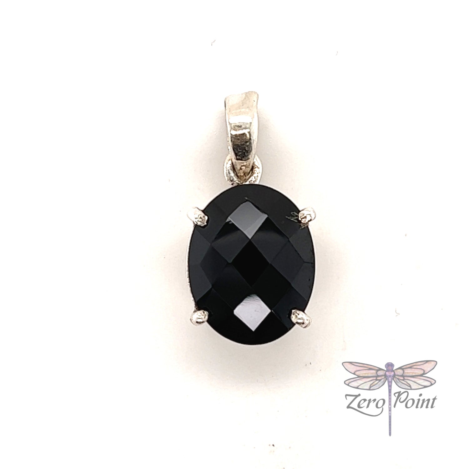 Faceted Spinel Pendant - Zero Point Crystals