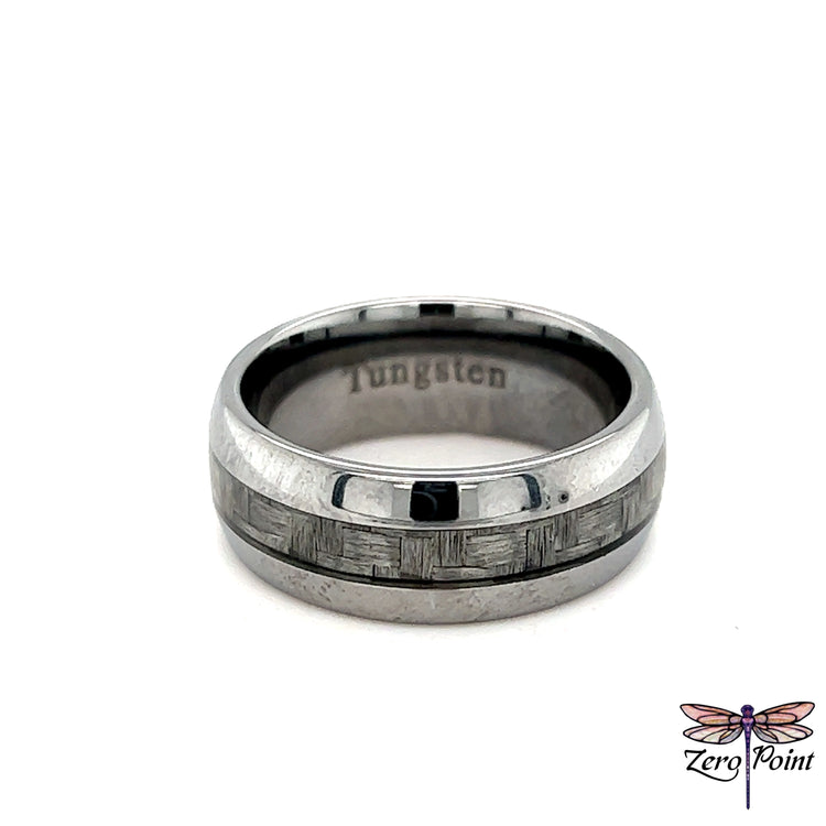 Tungsten Carbide Ring 3887 - Zero Point Crystals