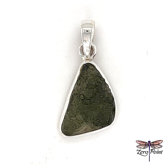 Moldavite Pendant 3730 - Zero Point Crystals