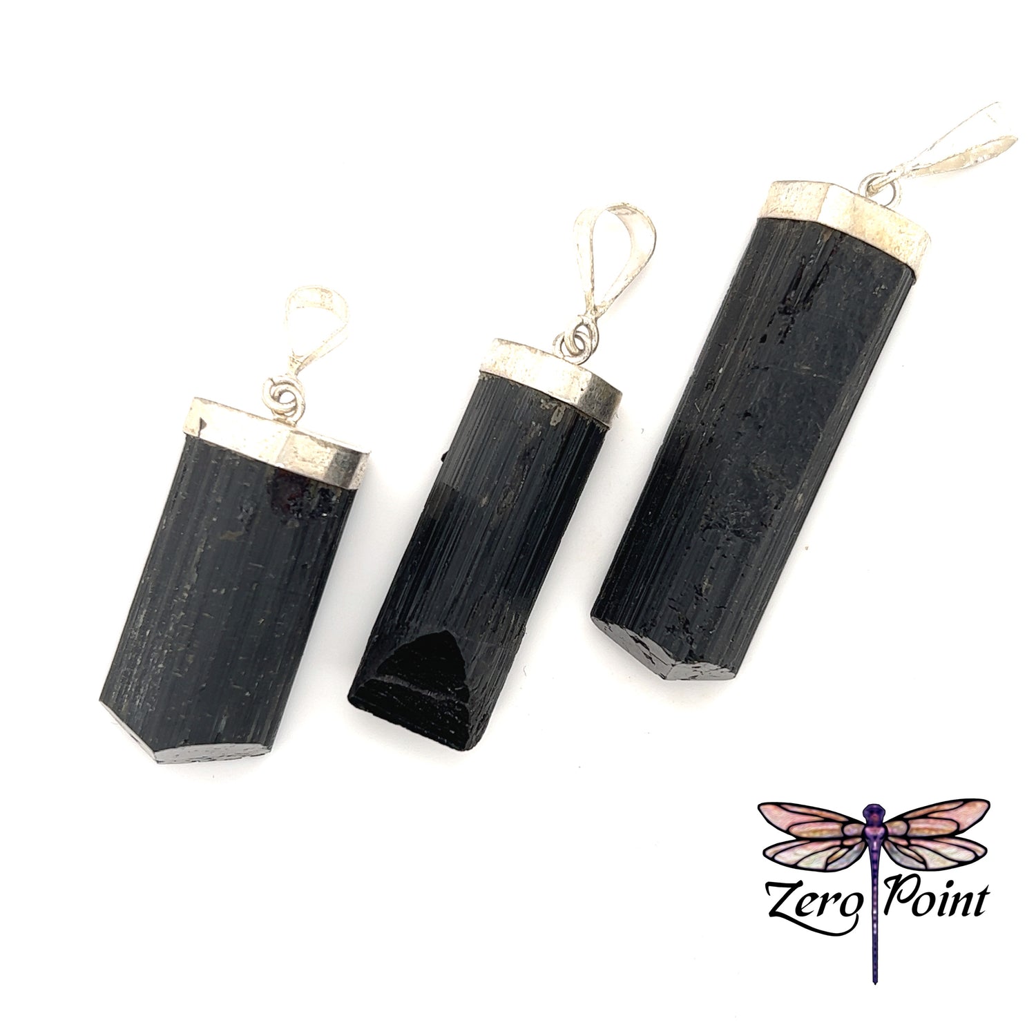 Black Tourmaline Pendant #3107 - Zero Point Crystals