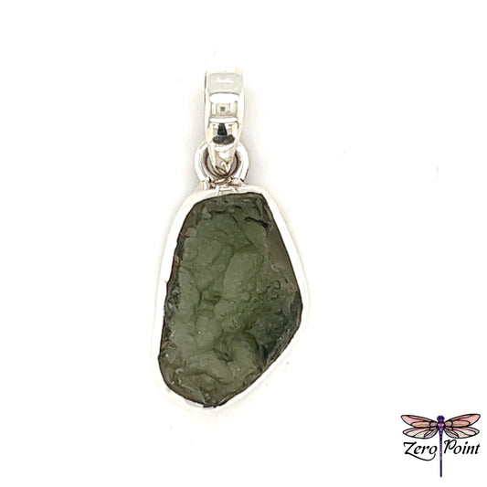 Moldavite Pendant 3728 - Zero Point Crystals