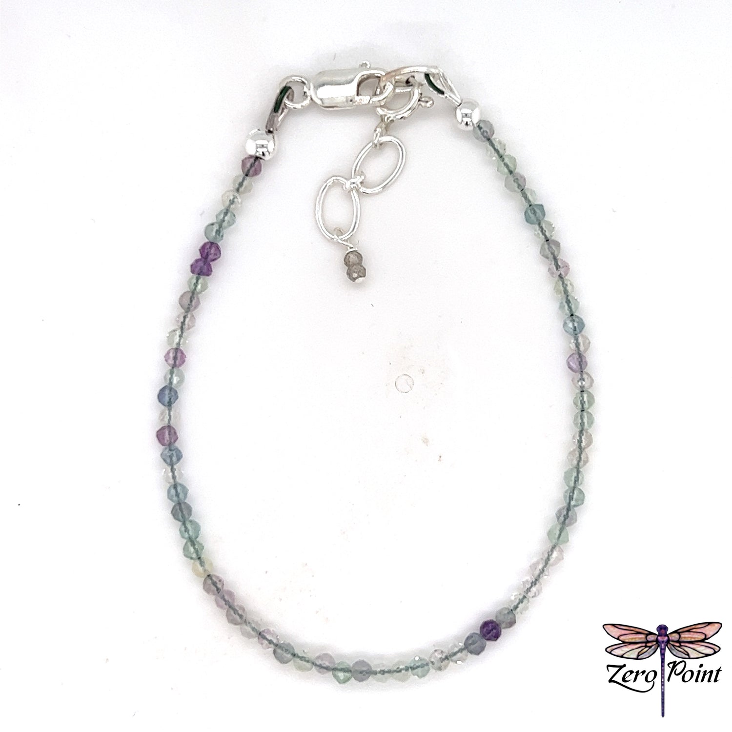 Fluorite Microbead Bracelet - Zero Point Crystals