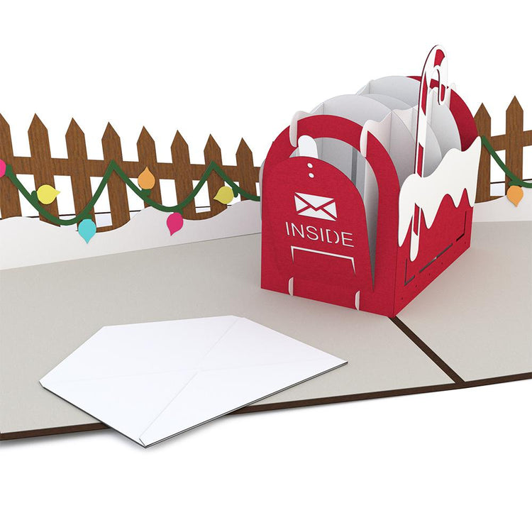 Christmas Mailbox Pop-Up Card - Zero Point Crystals