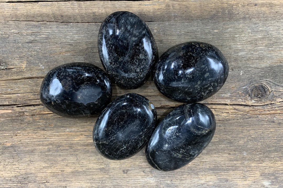 Black Tourmaline Pebbles - Zero Point Crystals