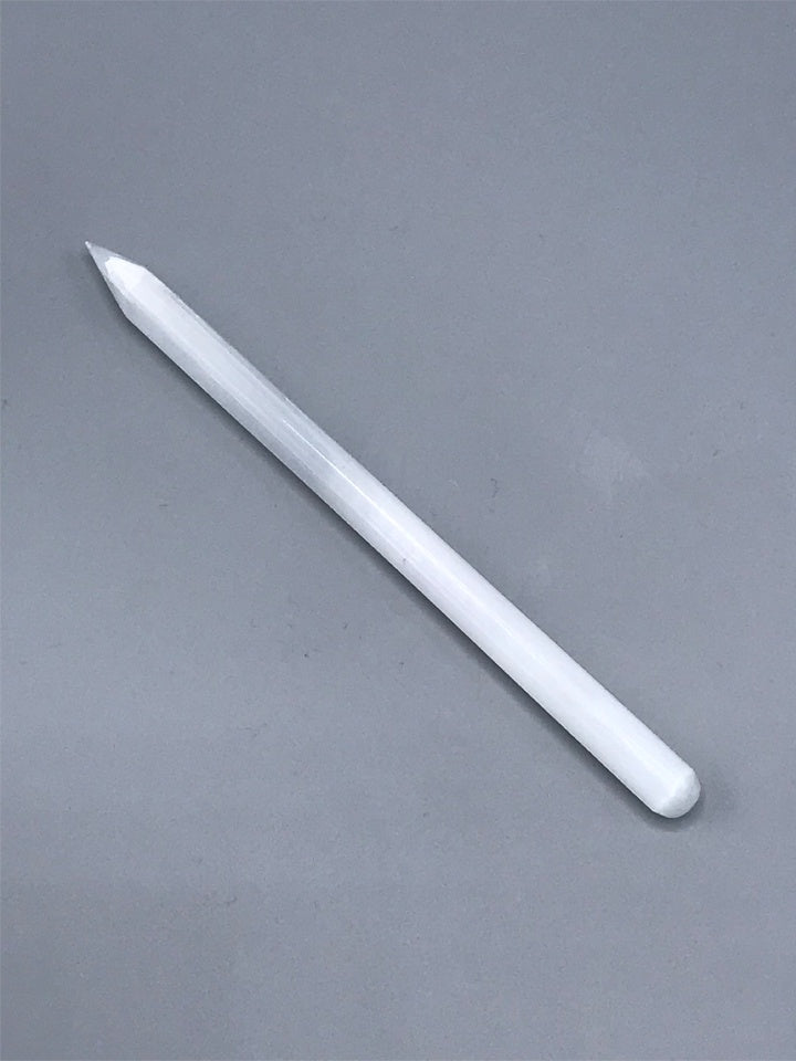 Selenite Pencil Wand - Zero Point Crystals