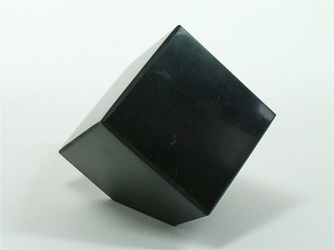 3197 Shungite Cube (offset) - Zero Point Crystals
