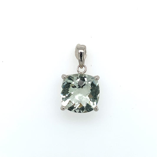 Prasiolite Pendant 1269 - Zero Point Crystals