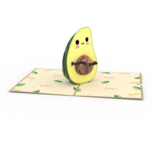 Gonna Avo Baby Pop Up Card - Zero Point Crystals