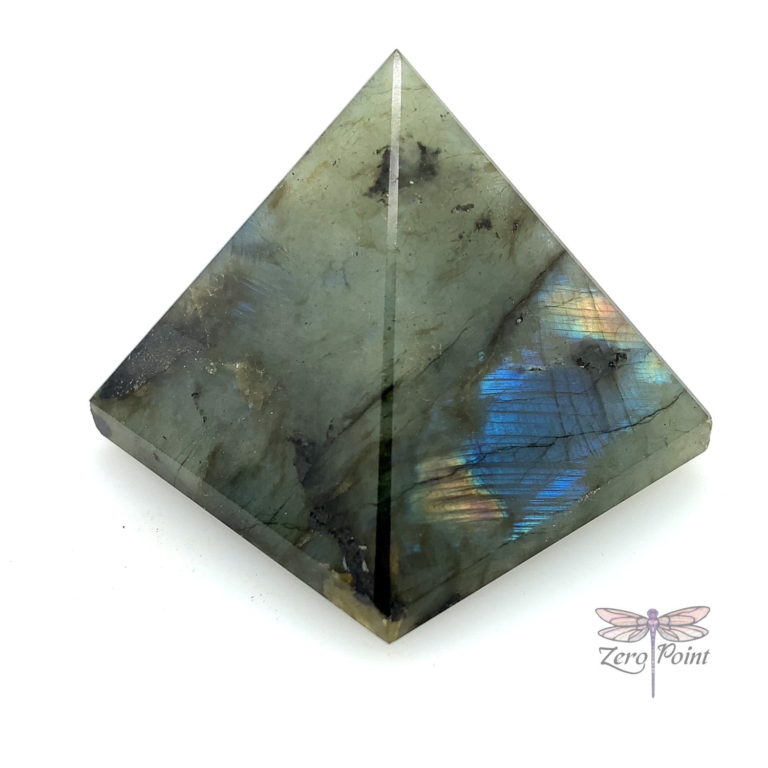 Labradorite Pyramid - Zero Point Crystals