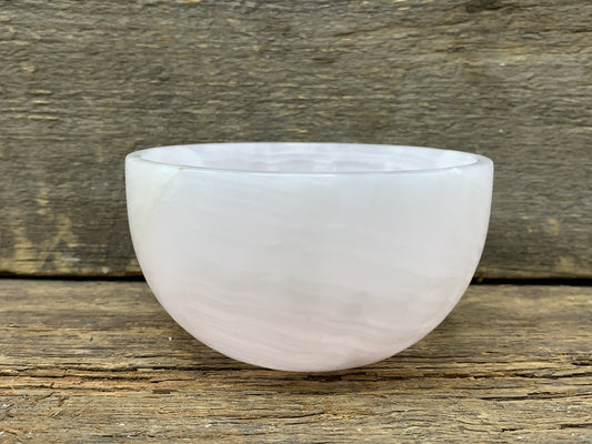 Pink Calcite Bowl - Zero Point Crystals