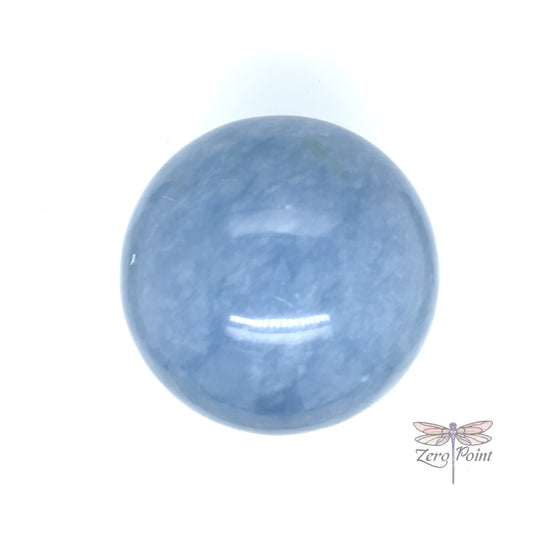 Angelite Sphere 2.75" - Zero Point Crystals
