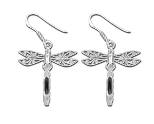 Dragonfly Onyx Earings - Zero Point Crystals