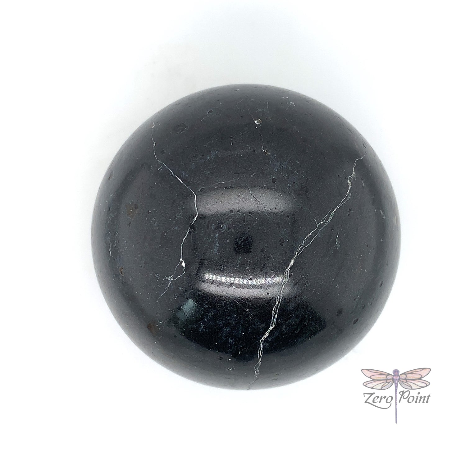 Black Tourmaline Sphere 2043 - Zero Point Crystals