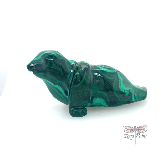 Malachite Seal - Zero Point Crystals