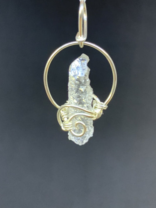 Ice Quartz Pendant - Zero Point Crystals