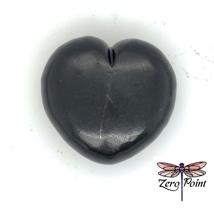 Shungite Heart - Zero Point Crystals