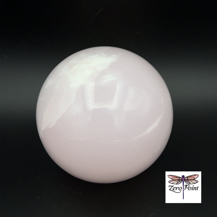 Pink Calcite Sphere - Zero Point Crystals