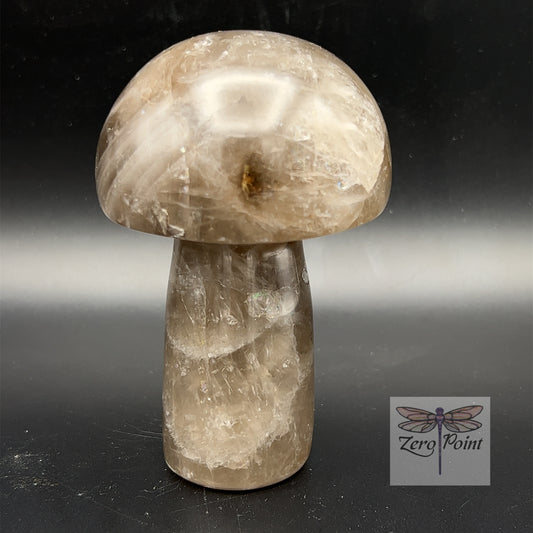 Smokey Quartz Mushroom - Zero Point Crystals