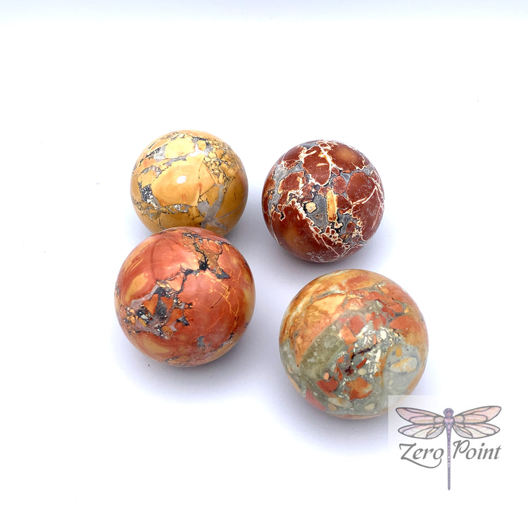 Maligano Jasper Sphere - Zero Point Crystals