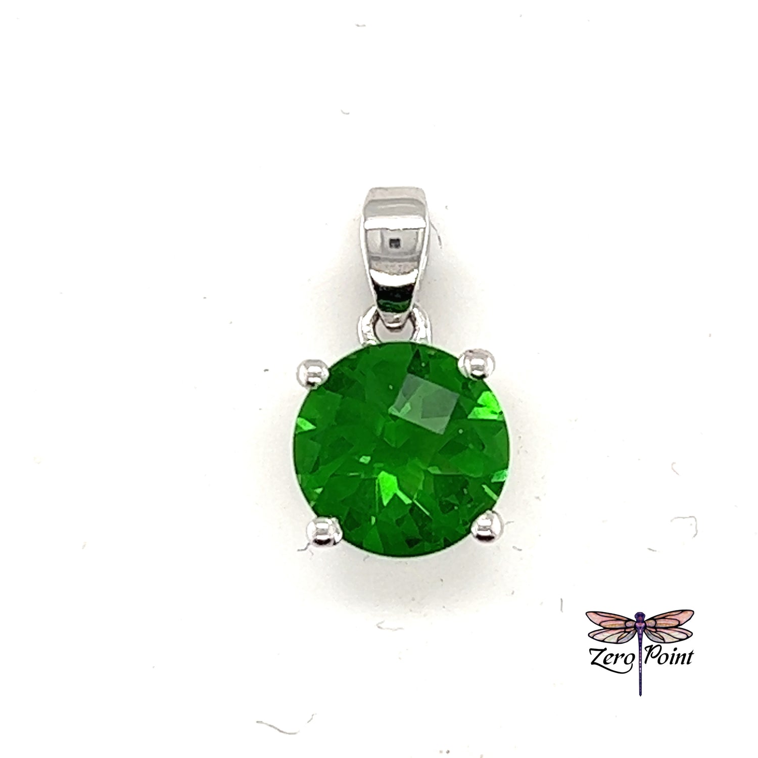 Helenite Round Pendant - Zero Point Crystals