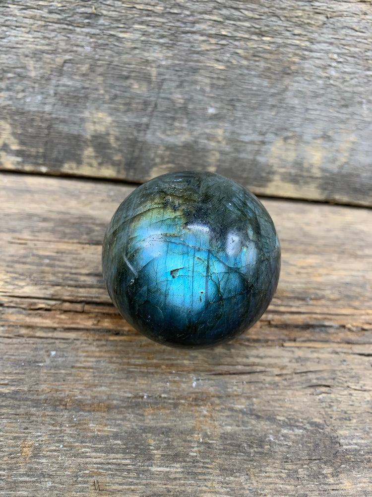 Labradorite Sphere - Zero Point Crystals