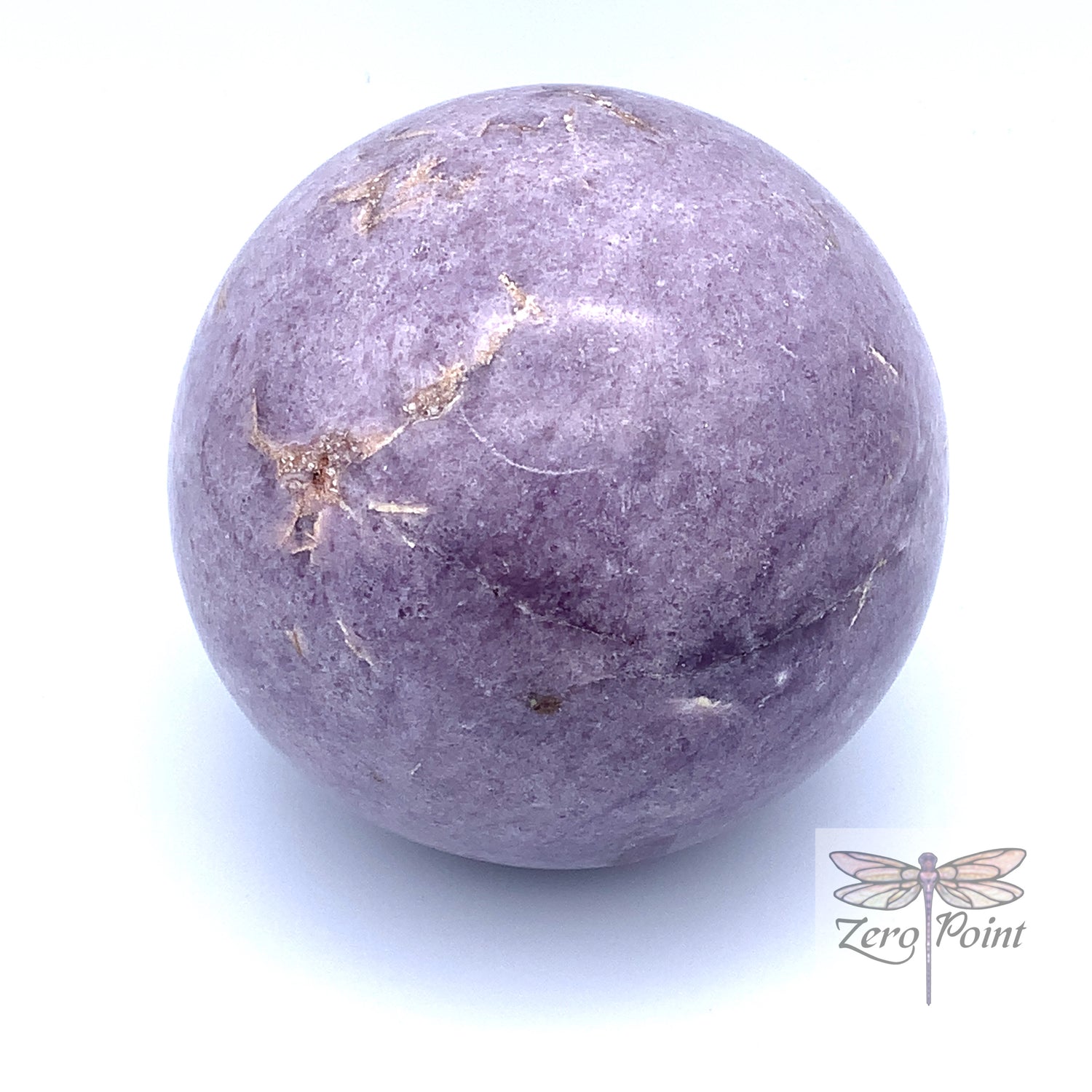 Lepidolite Sphere 3" - Zero Point Crystals