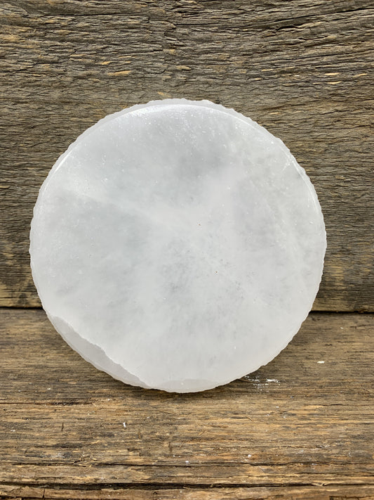 Selenite Charging Plate - Zero Point Crystals